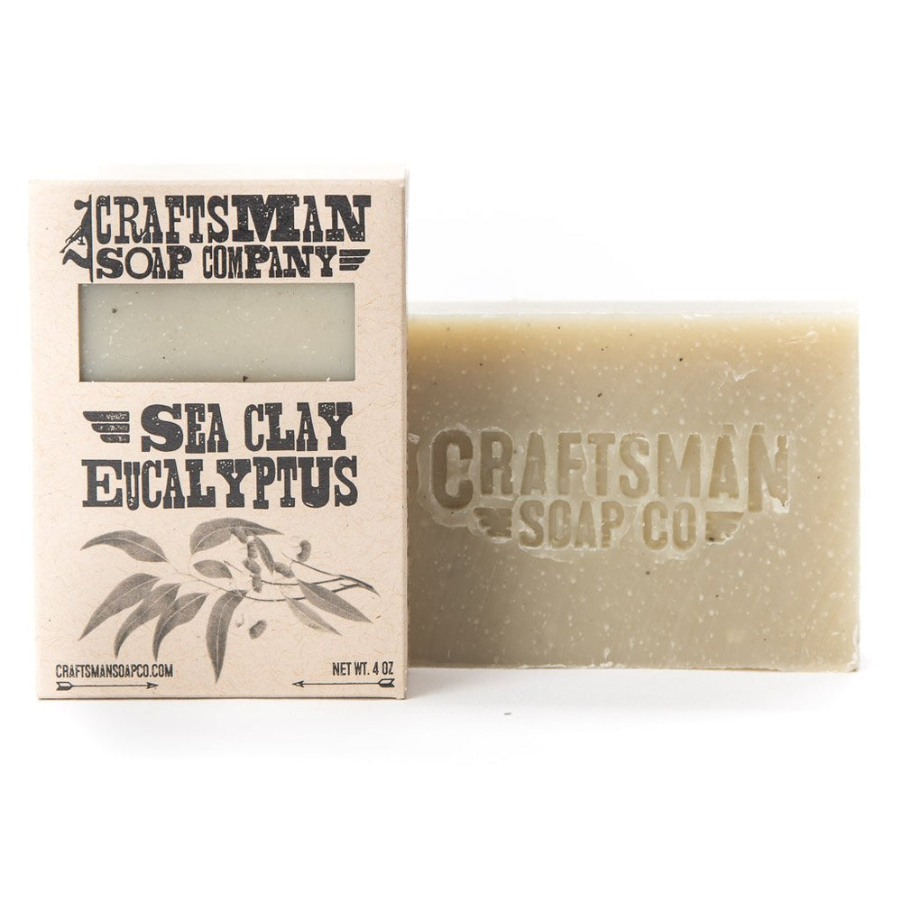 Bar Soap, Sea Clay Eucalyptus