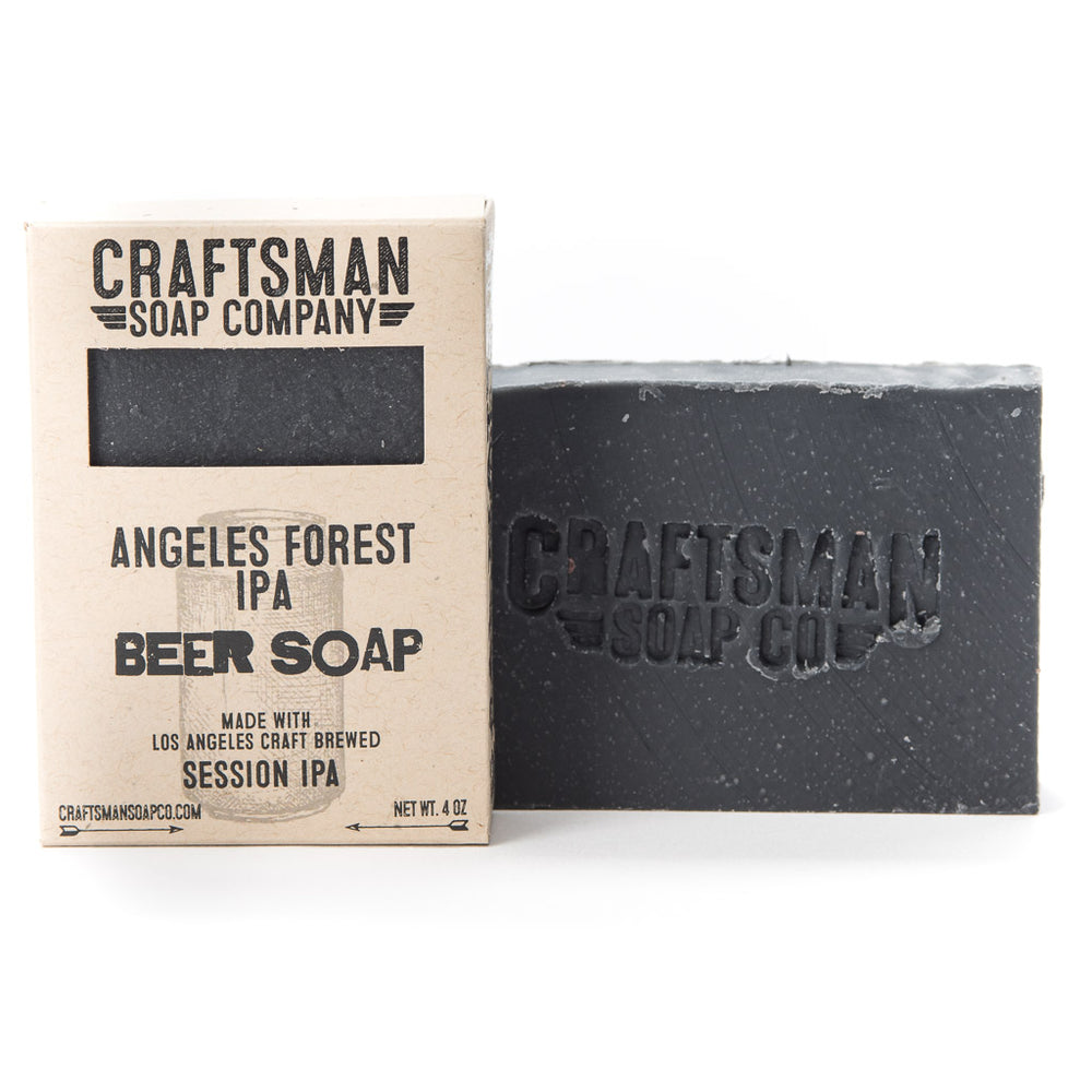 Beer Soap Gift Set, Four Bars. Natural Soap, Handmade in California.