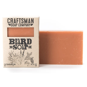 Beard Soap, All-Natural Handmade Bar Soap with Tea Tree, Cedar
