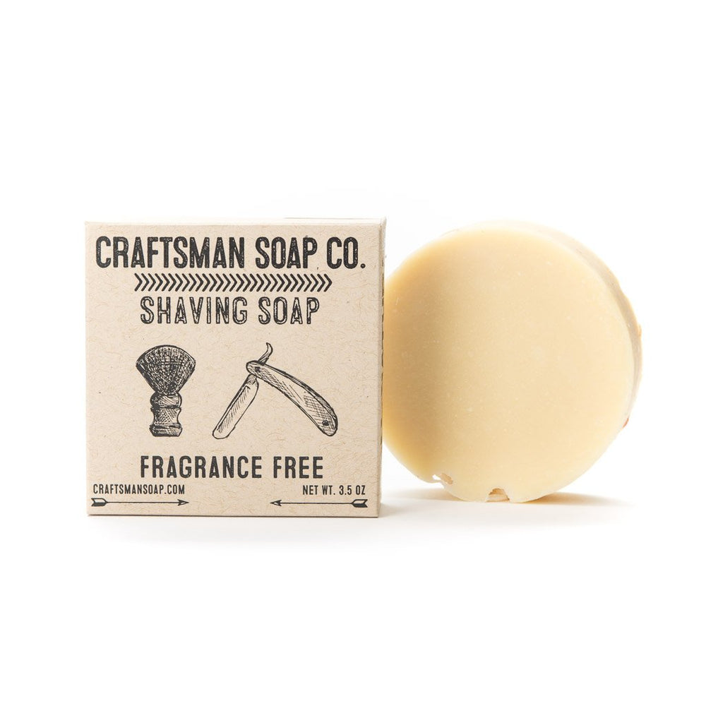Shaving Soap, Fragrance Free