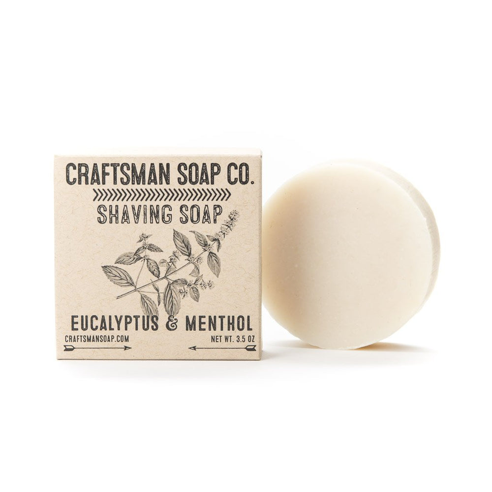 Shaving Soap, Eucalyptus & Menthol
